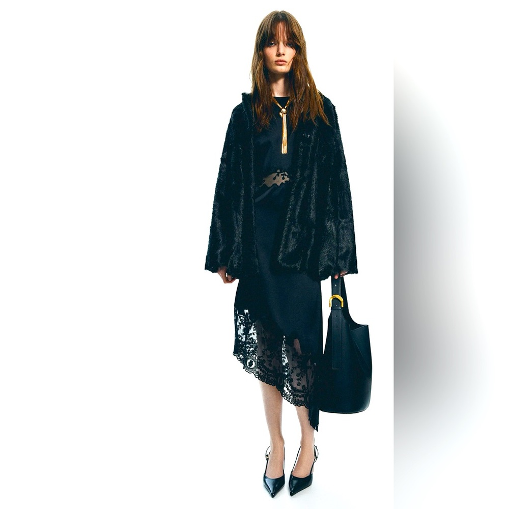 H&M Lace-Inset Dress